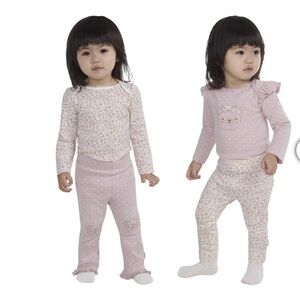 Huggies Lavender bear 4 piece layette set